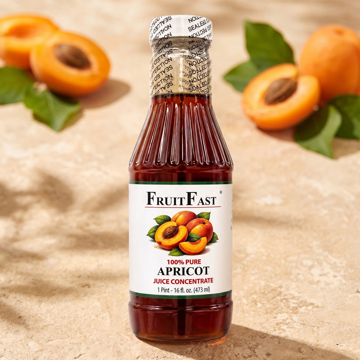 FruitFast Apricot Juice Concentrate (16 oz)
