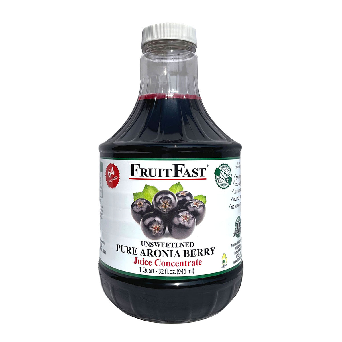 FruitFast Aronia Berry Juice Concentrate (32 oz)