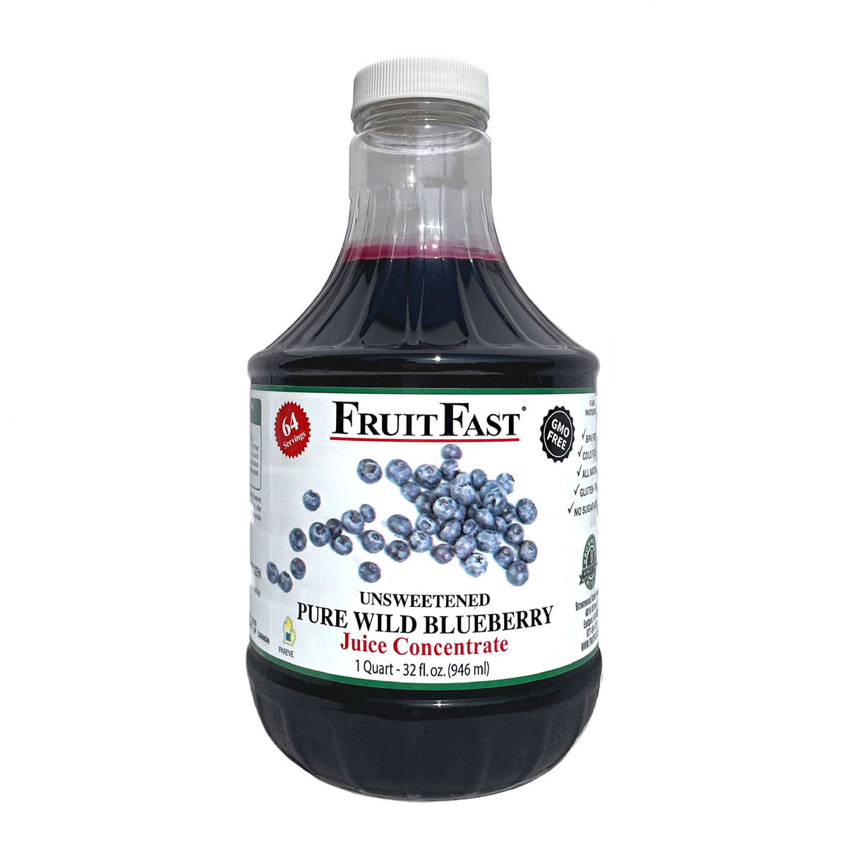 FruitFast Wild Blueberry Juice Concentrate (32 oz)