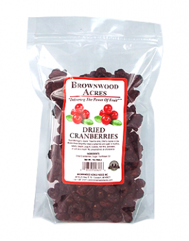 FruitFast Dried Cranberries - 1 LB