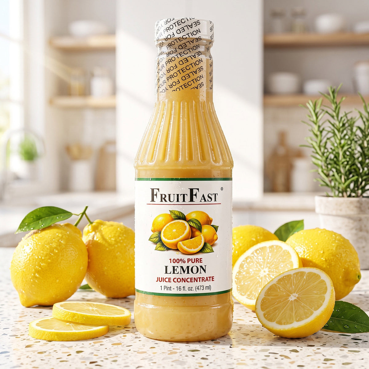 FruitFast Lemon Juice Concentrate (16 oz)