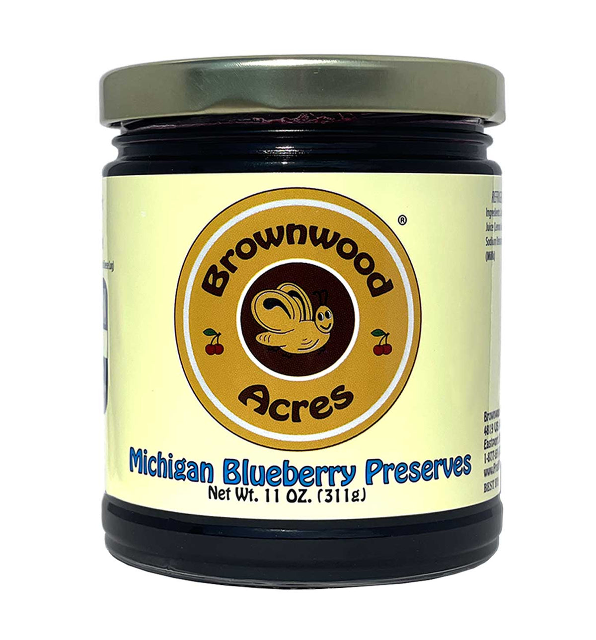 FruitFast Michigan Blueberry Preserves